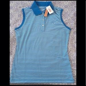 Vineyard Vines sleeveless golf polo